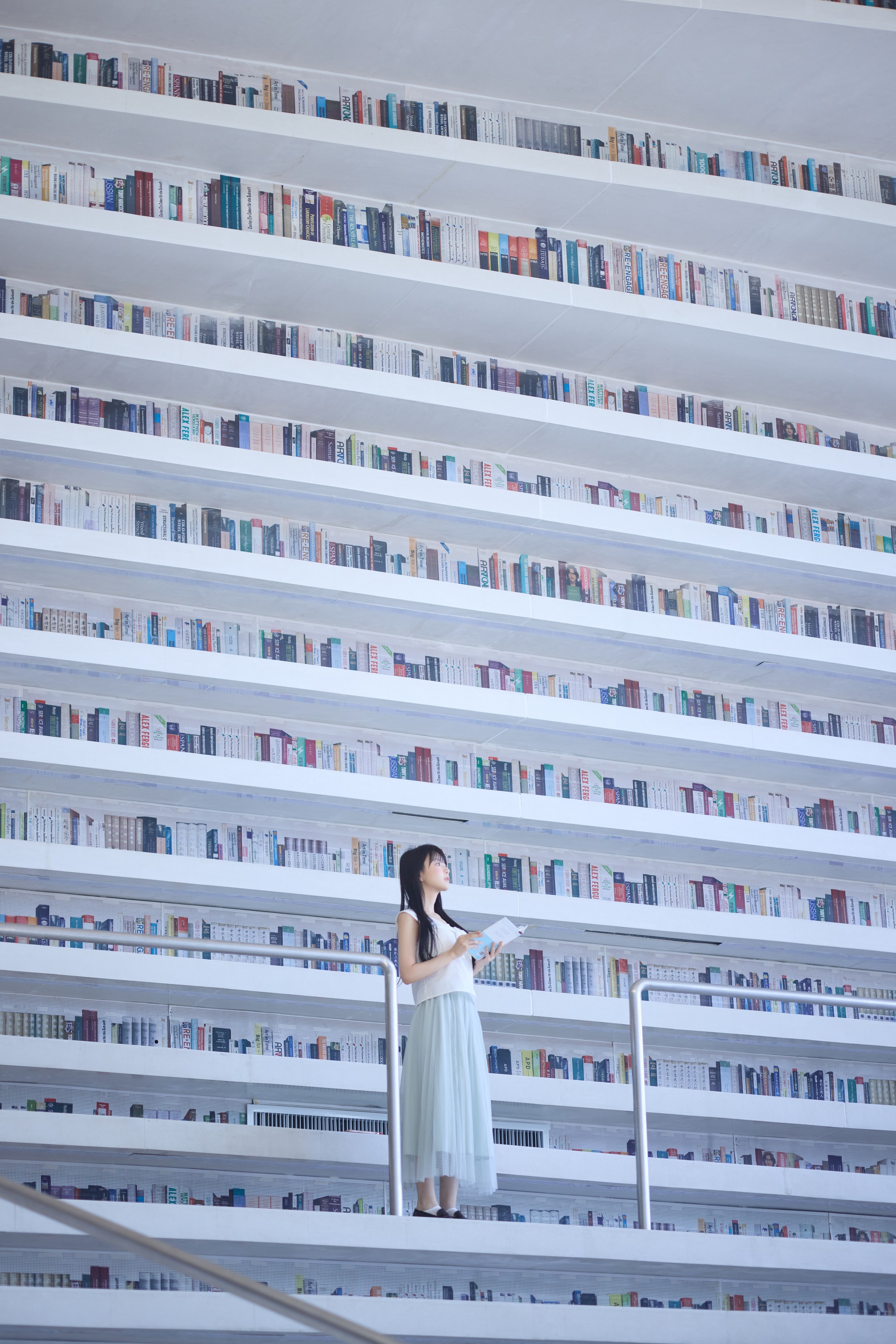 Shika小鹿鹿 - NO.130 图书馆[16P]-XikXak